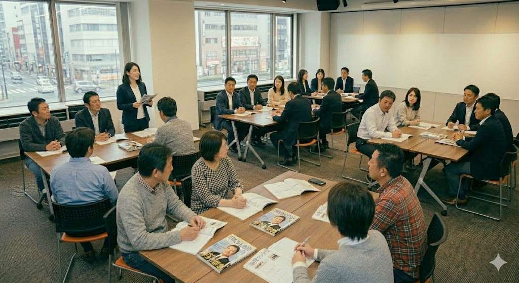 グループ討議のようす(発表資料より)